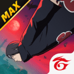 free fire max x naruto