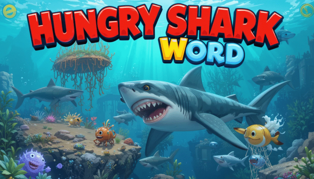 تحميل لعبة Hungry Shark World مهكرة